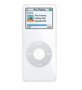 iPod Nano white front